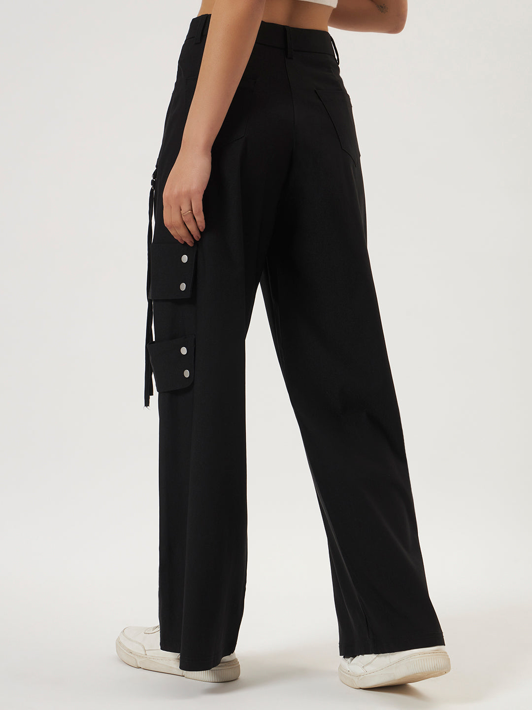 UTILITY STRAIGHT FIT CARGO BLACK