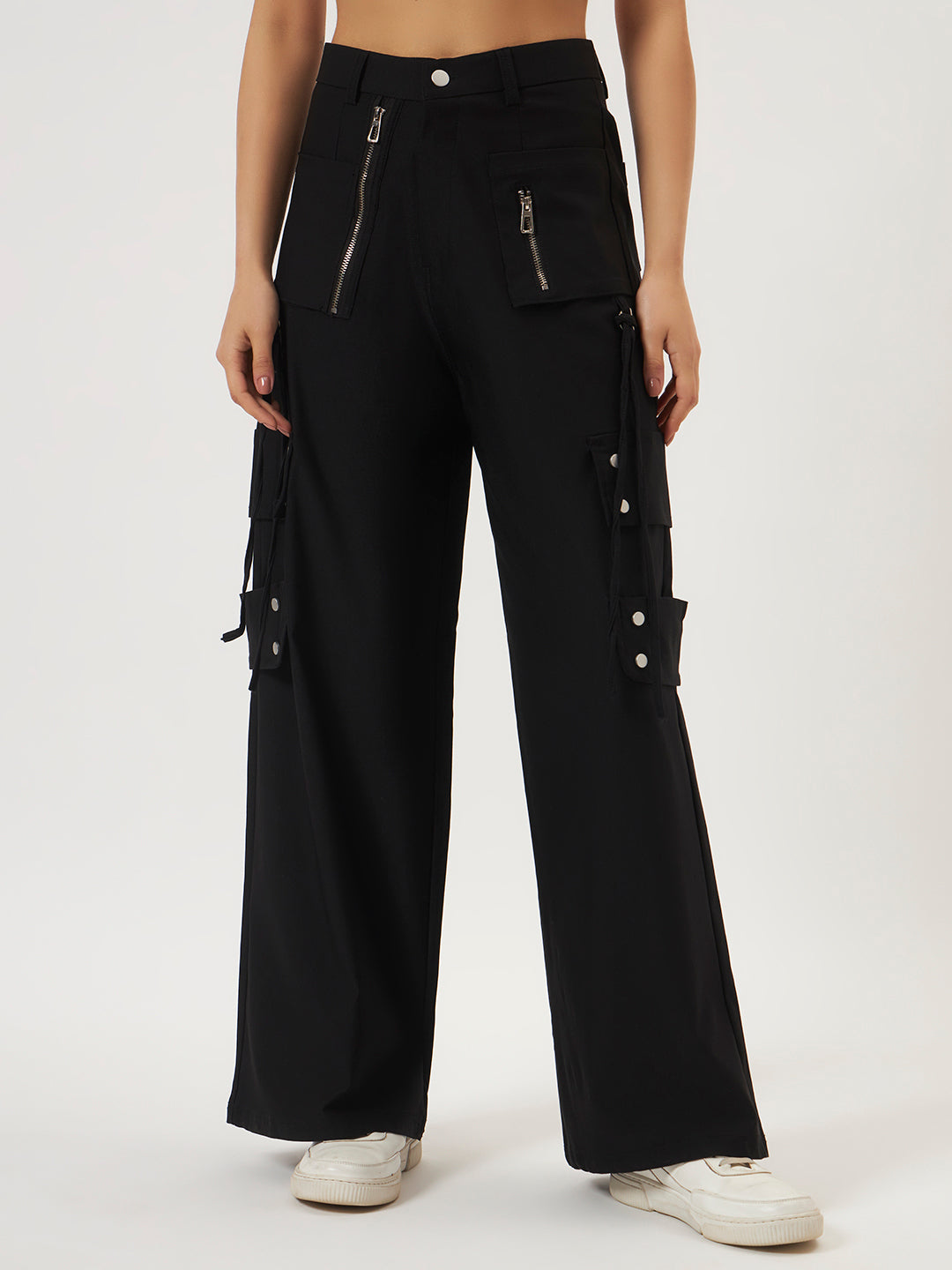 UTILITY STRAIGHT FIT CARGO BLACK