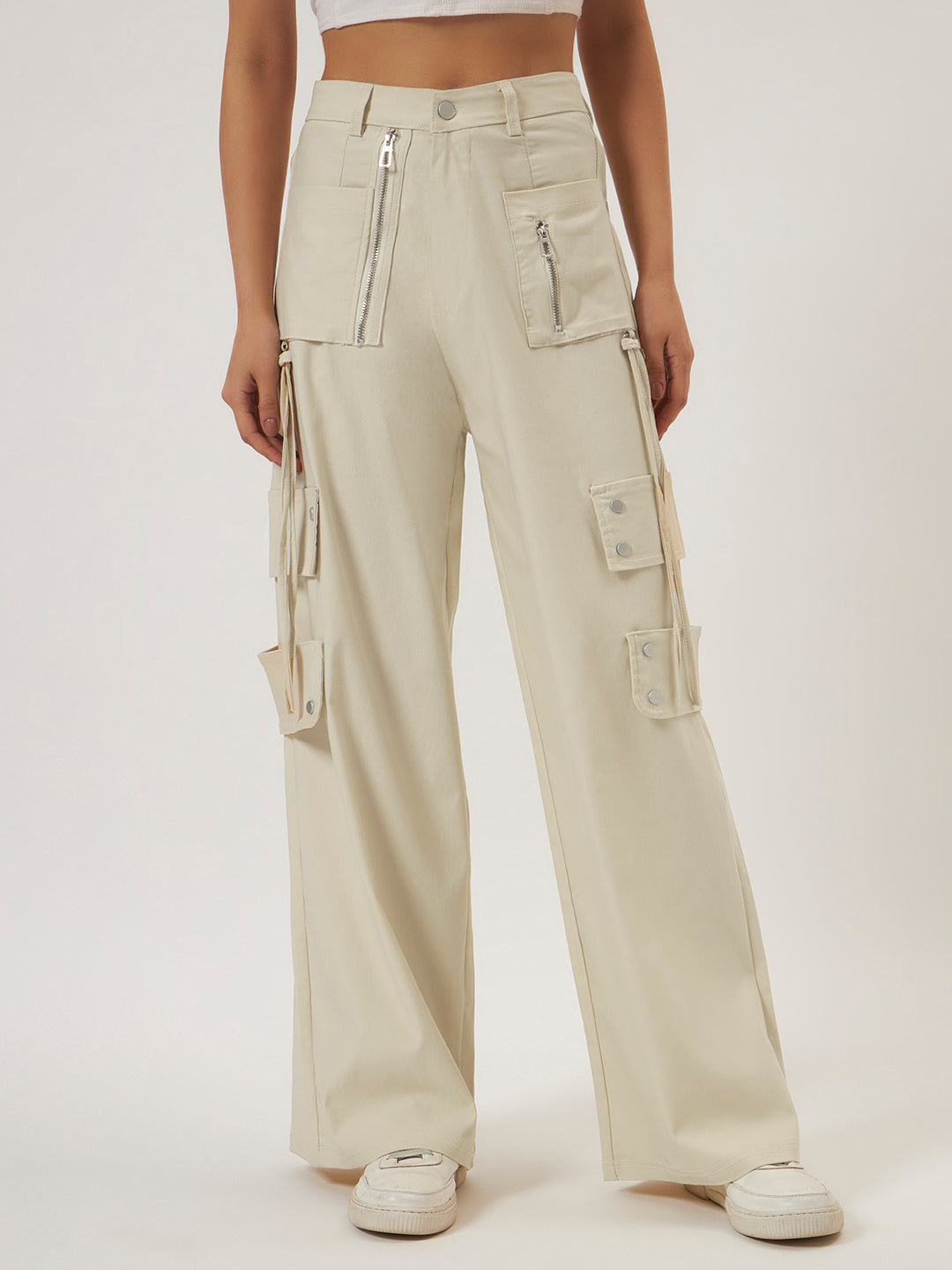 UTILITY STRAIGHT FIT CARGO BEIGE