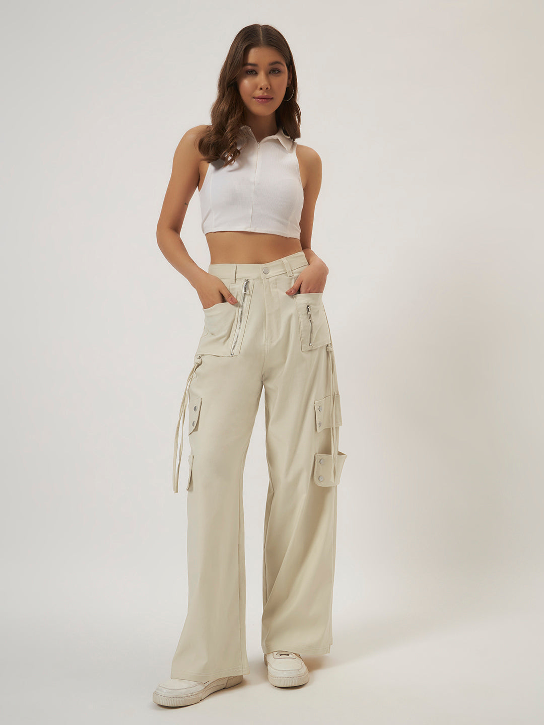 UTILITY STRAIGHT FIT CARGO BEIGE