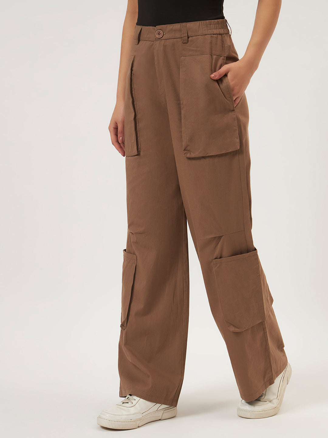SIDECHICS NOMAD PAPER COTTON CARGO BROWN