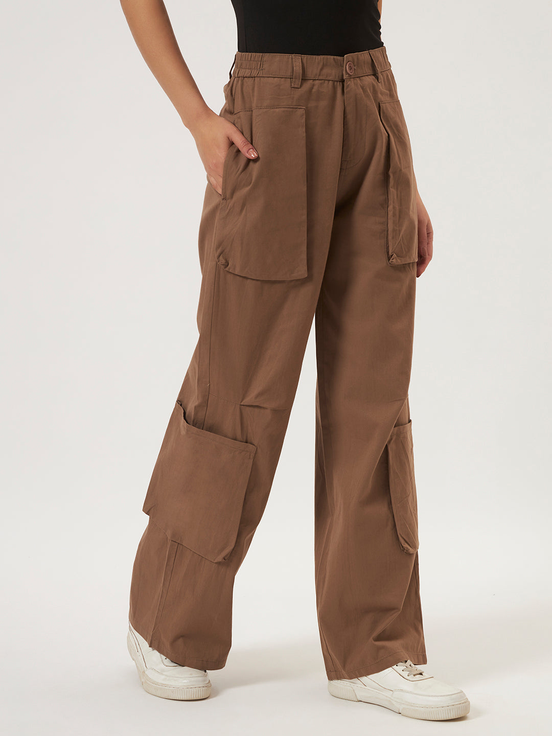 SIDECHICS NOMAD PAPER COTTON CARGO BROWN