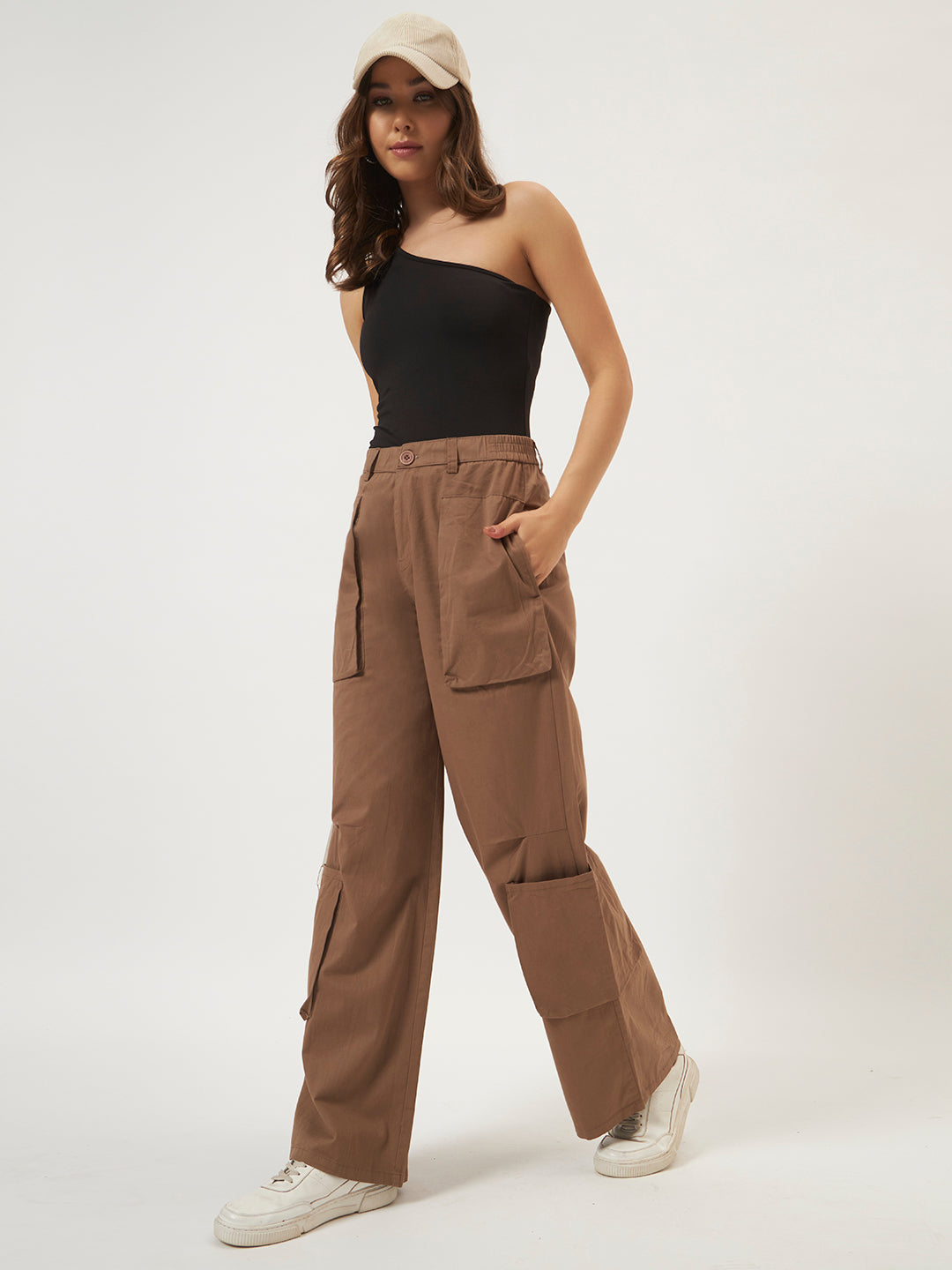 SIDECHICS NOMAD PAPER COTTON CARGO BROWN