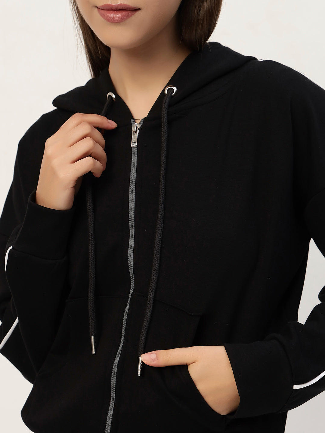 COMFY STREET CO ORD SET BLACK