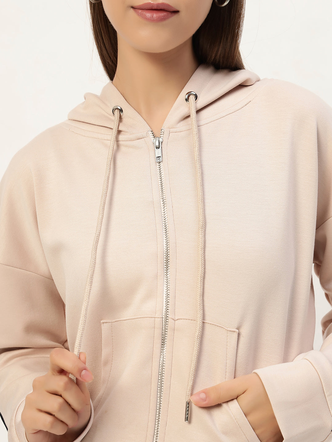 COMFY STREET CO ORD SET BEIGE