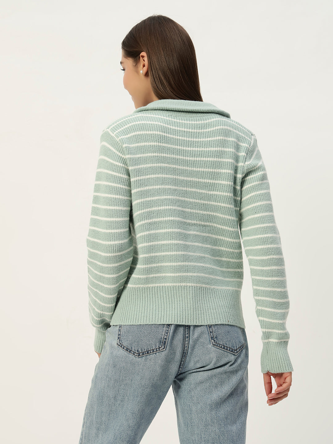 MINT STRIPED JUMPER