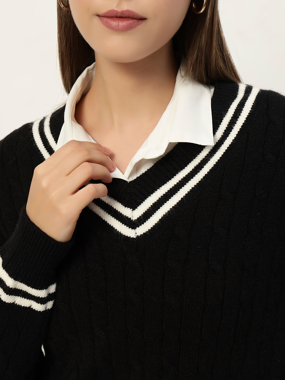 OLDSKOOL JERSEY JUMPER BLACK