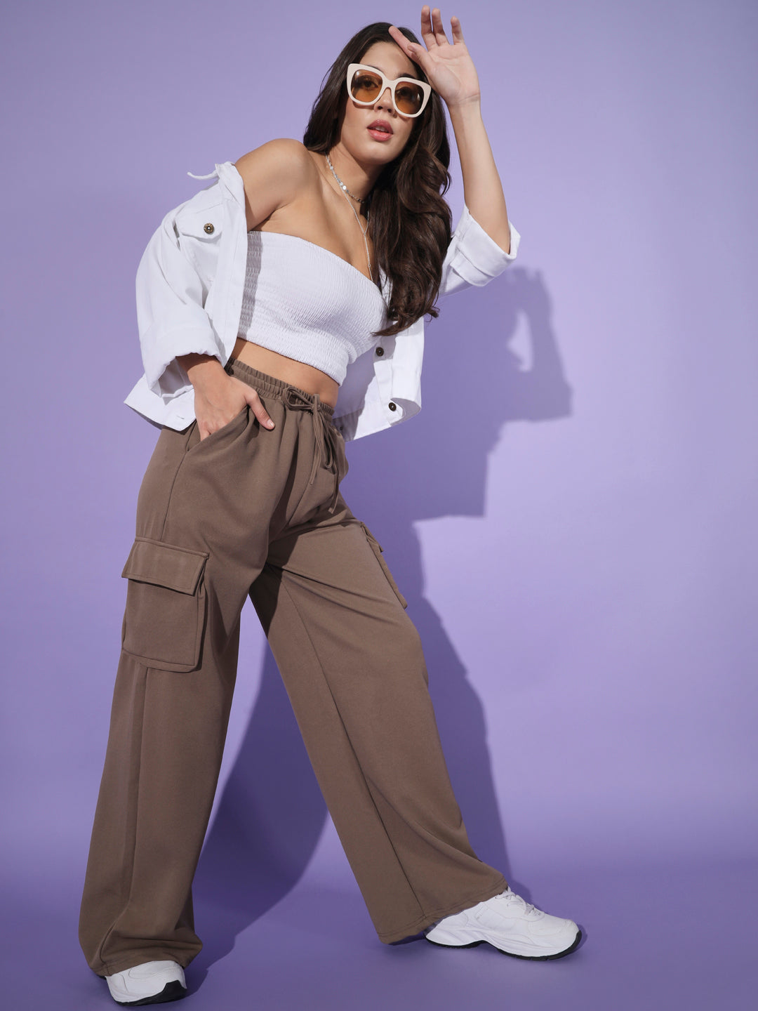 Very Baggy Cargo-Ash Brown
