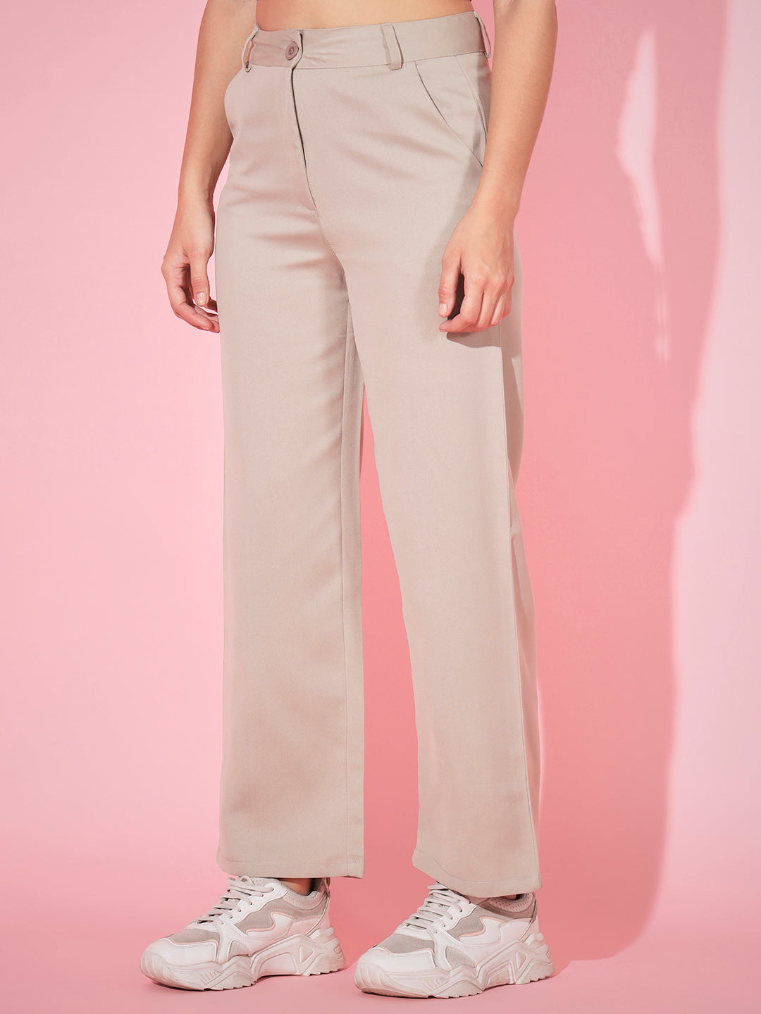Korean Pants-Beige
