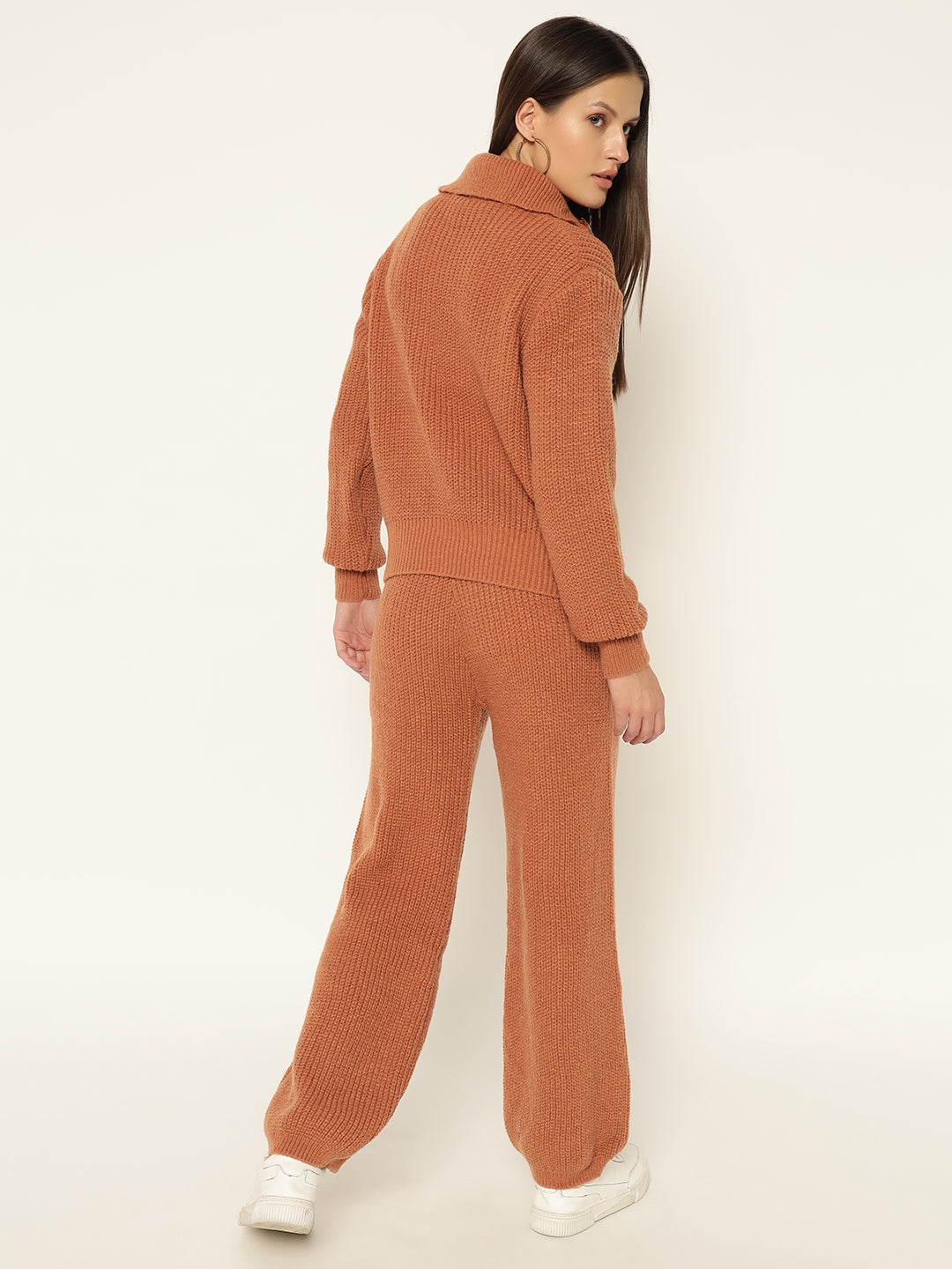 PREMIUM KNITTED CO ORDS- RUST