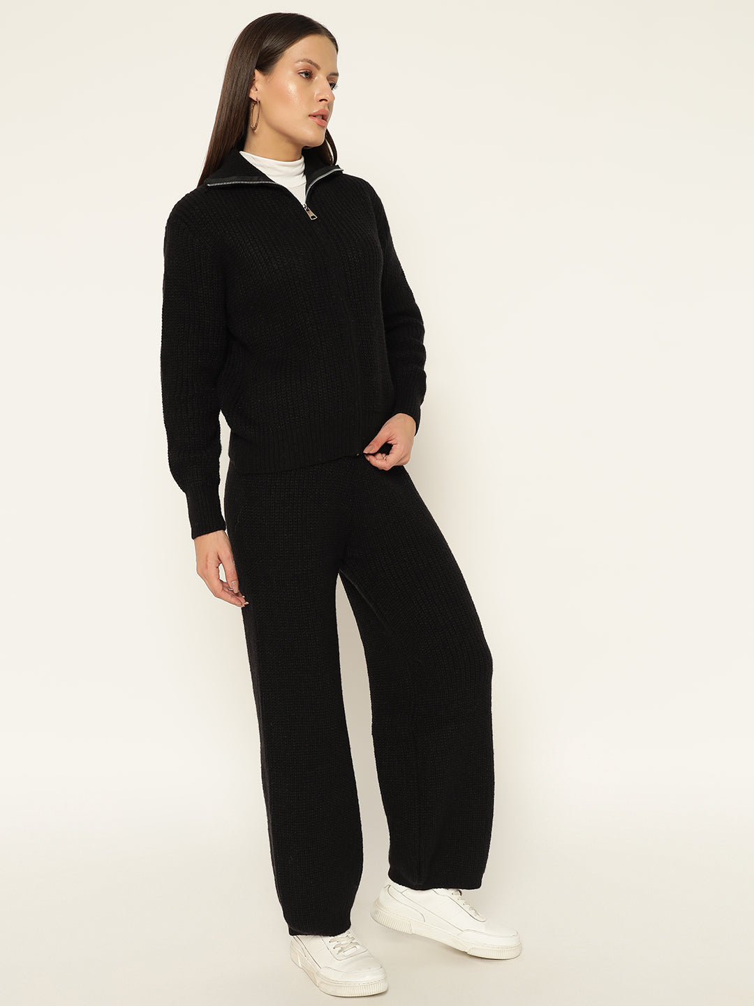 PREMIUM KNITTED CO ORDS- BLACK