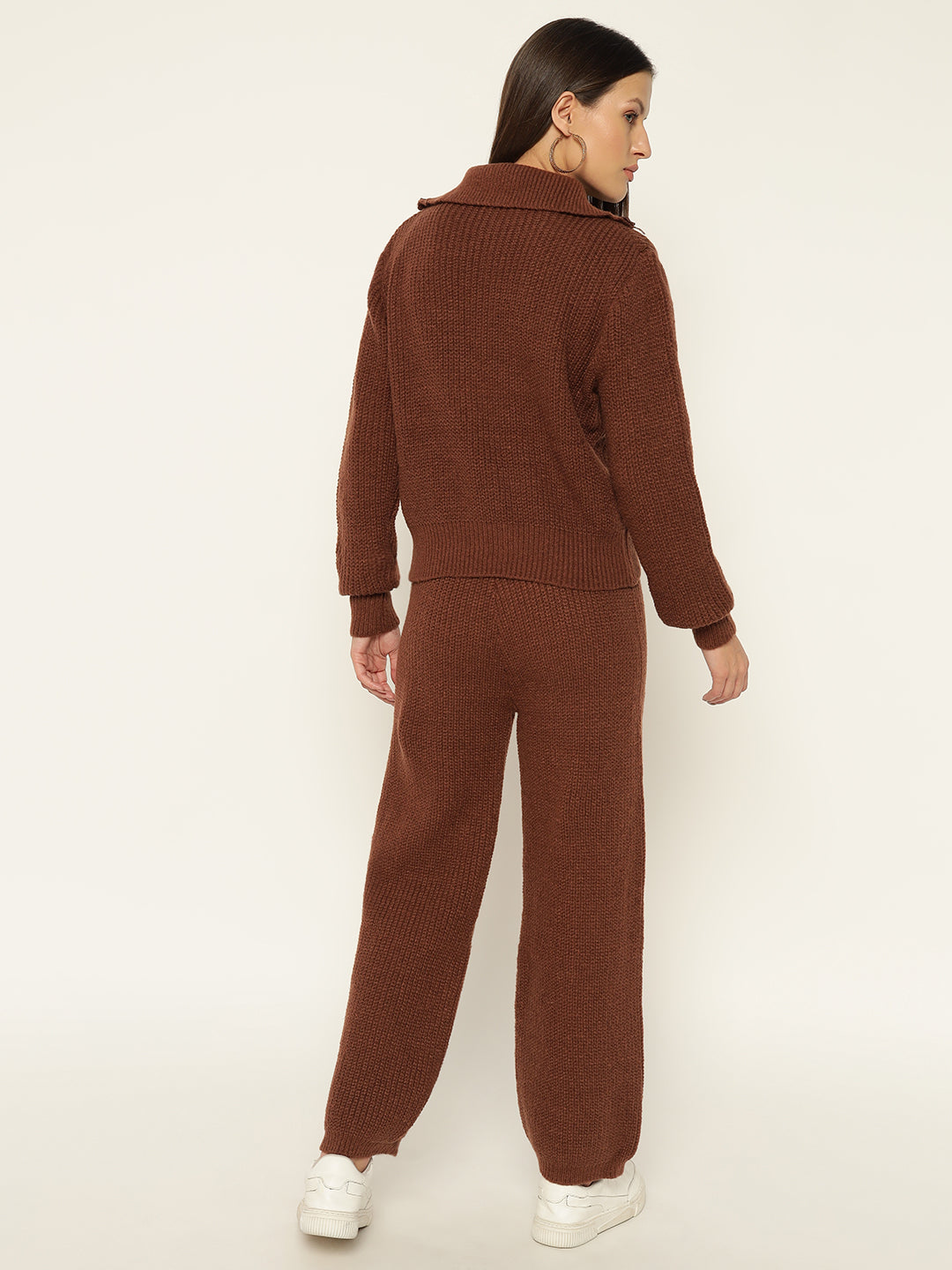 PREMIUM KNITTED CO ORDS- BROWN
