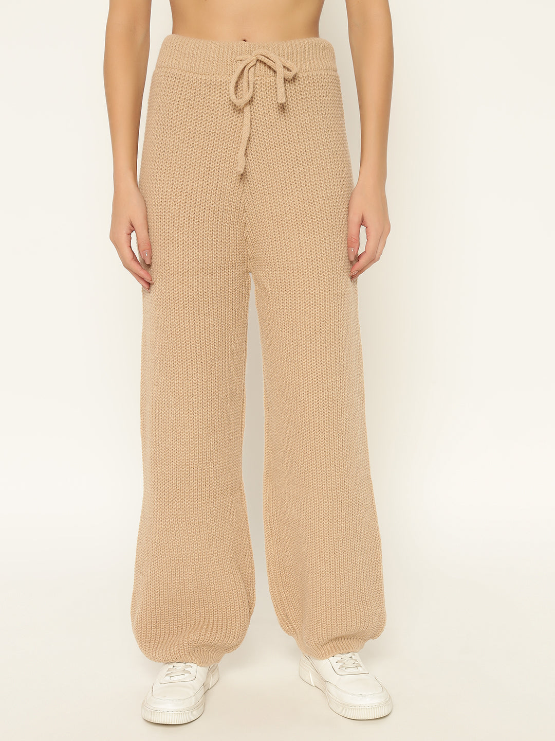 PREMIUM KNITTED CO ORDS- LIGHTBROWN