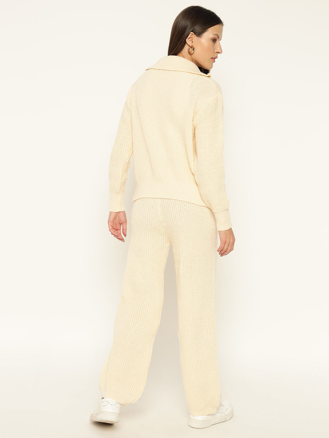 PREMIUM KNITTED CO ORDS- BEIGE