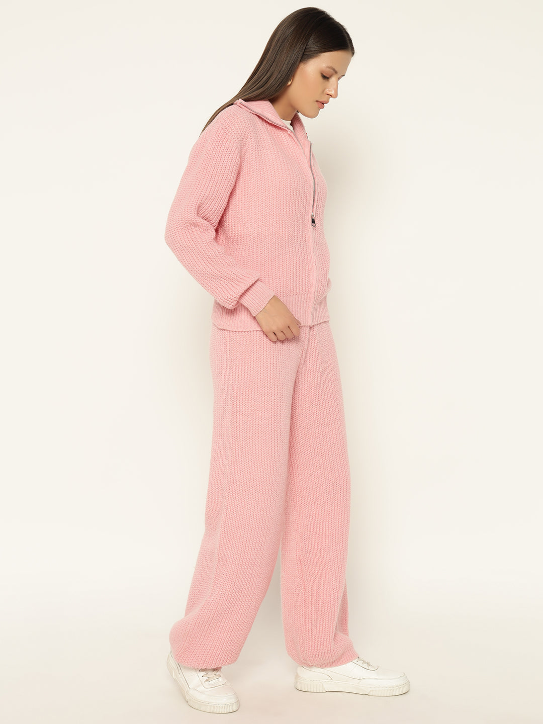 PREMIUM KNITTED CO ORDS- PINK