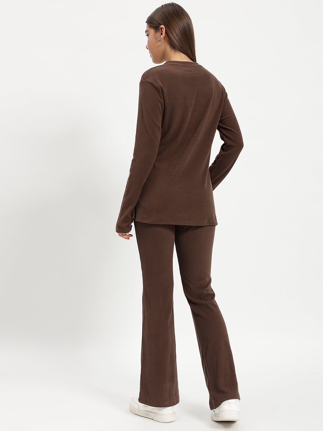 BROWN PURE CORDUROY CO ORD WOMEN