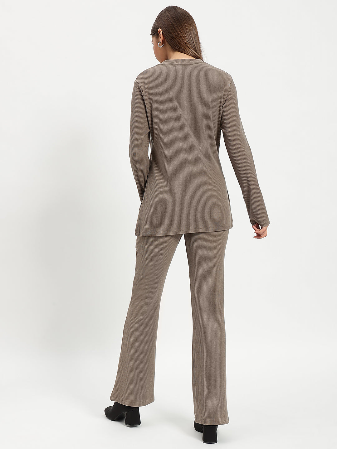 DARK GREY PURE CORDUROY CO ORD WOMEN