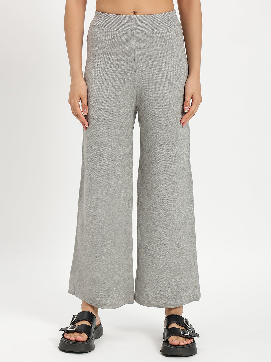 WOOLEN COORD BLACK AND GREY