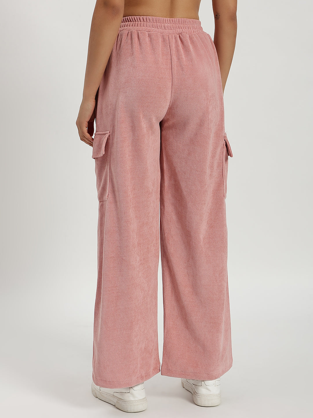 WOMEN WOOLEN CARGO PINK