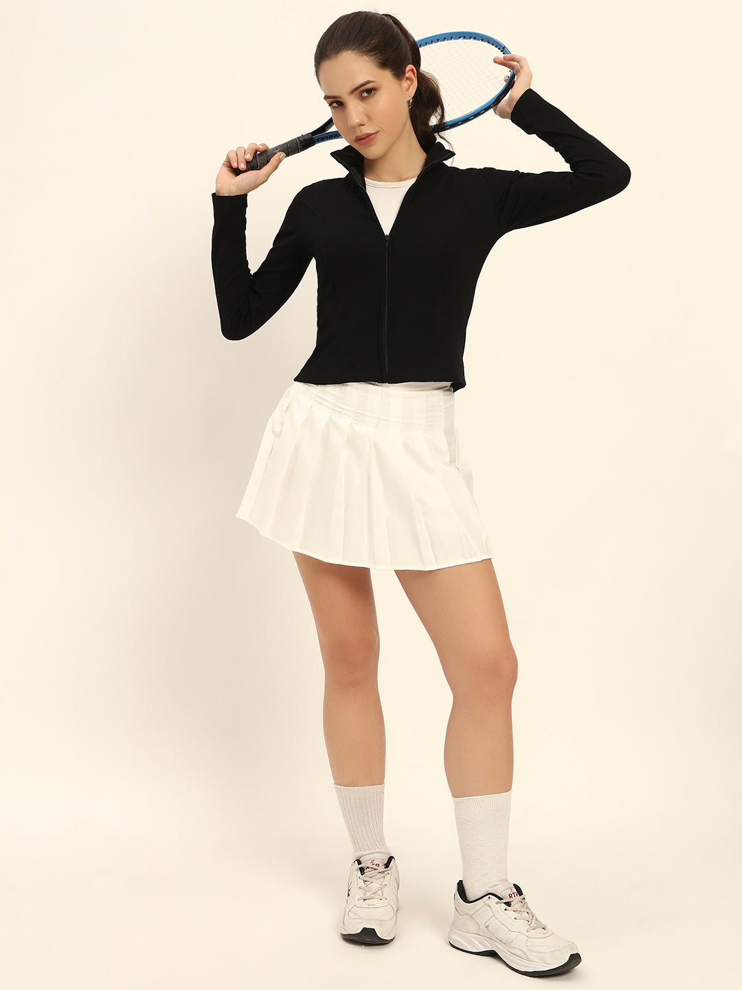 BLACK SCULPTOR JACKET COTTON