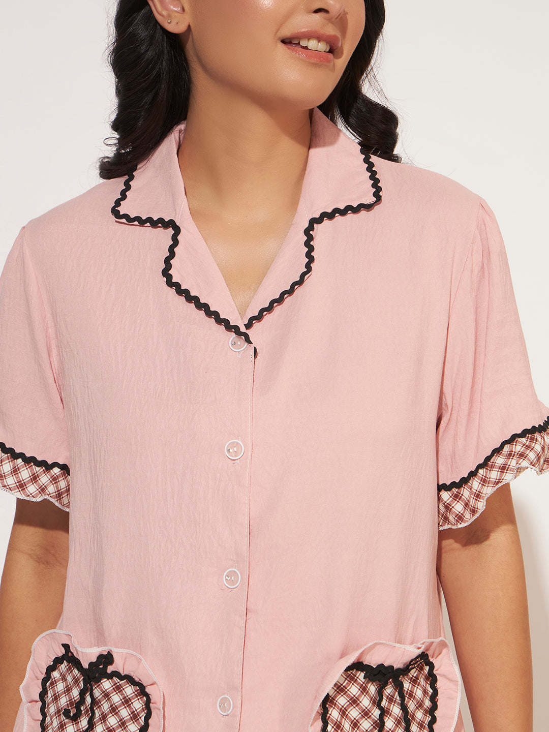 CUTE KOREAN LOUNGE SET PINK