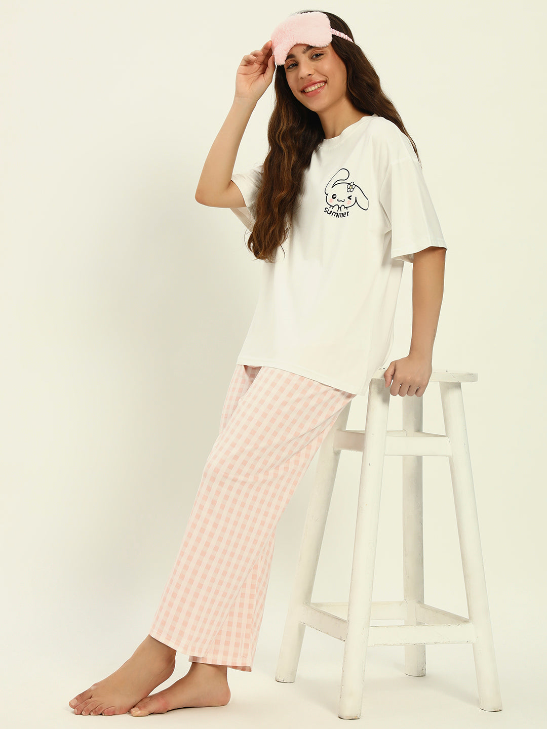 The Cozy Pj Set White