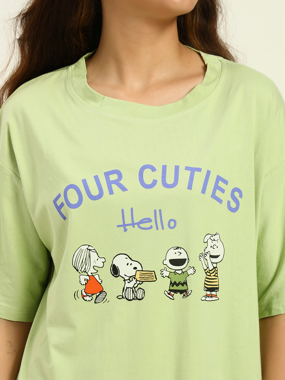 The Cozy Pj Set Mint Green