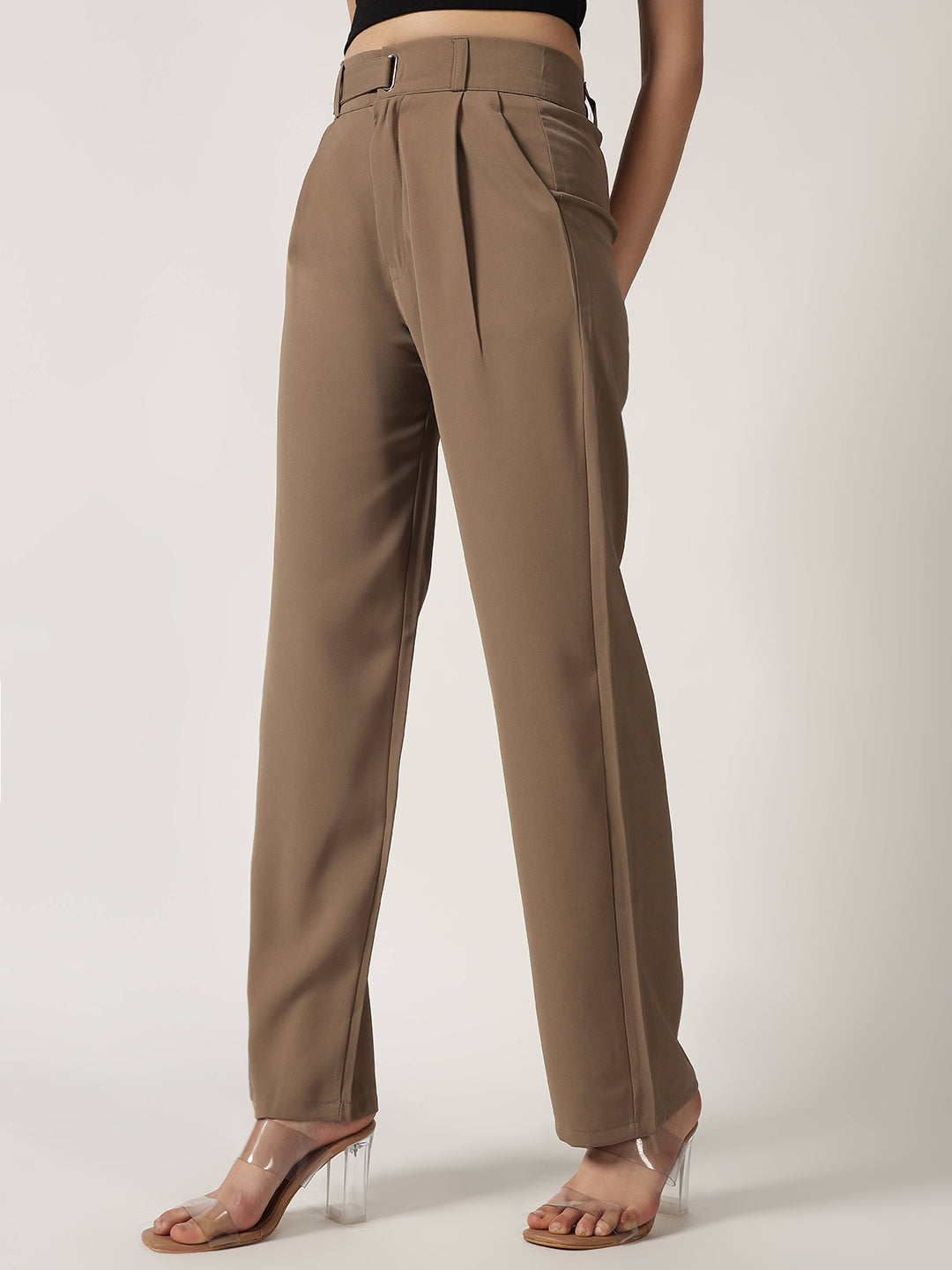 OLD SKOOL KOREAN PANTS ASH BROWN