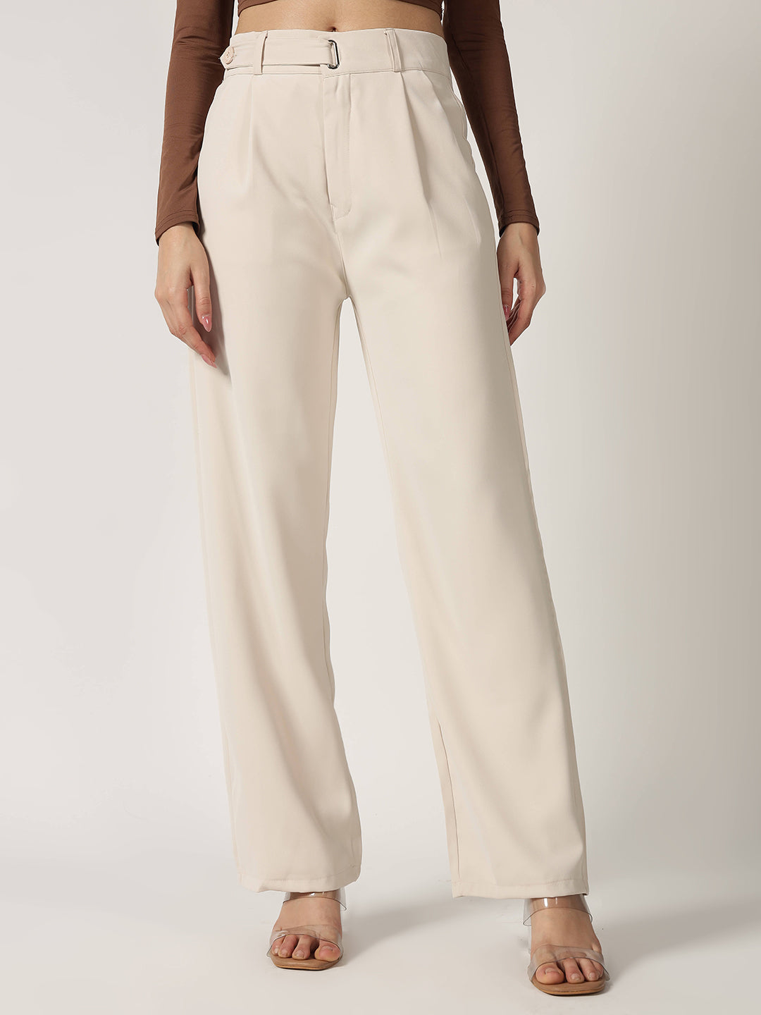 OLD SKOOL KOREAN PANTS BEIGE