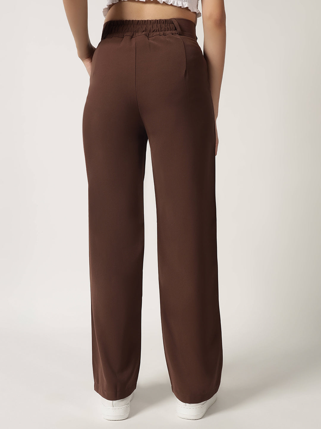 OLD SKOOL KOREAN PANTS DARK BROWN