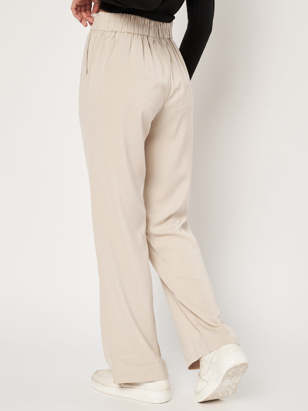 CLASSIC PLEATED TROUSER BEIGE