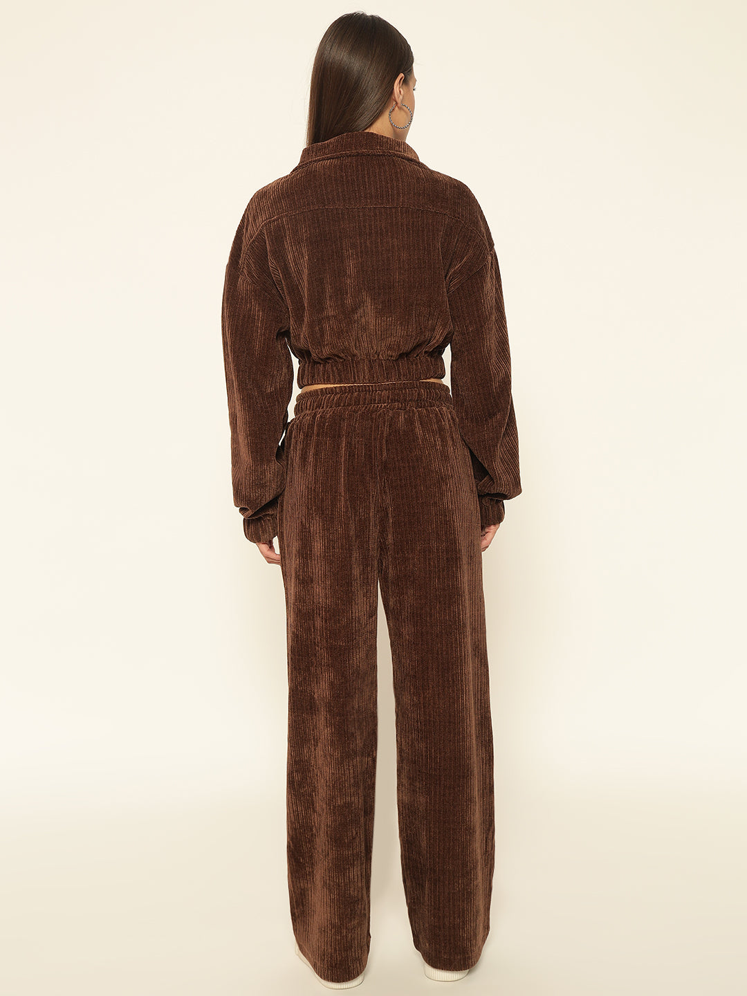 UTILITY WOOLEN COORD BROWN