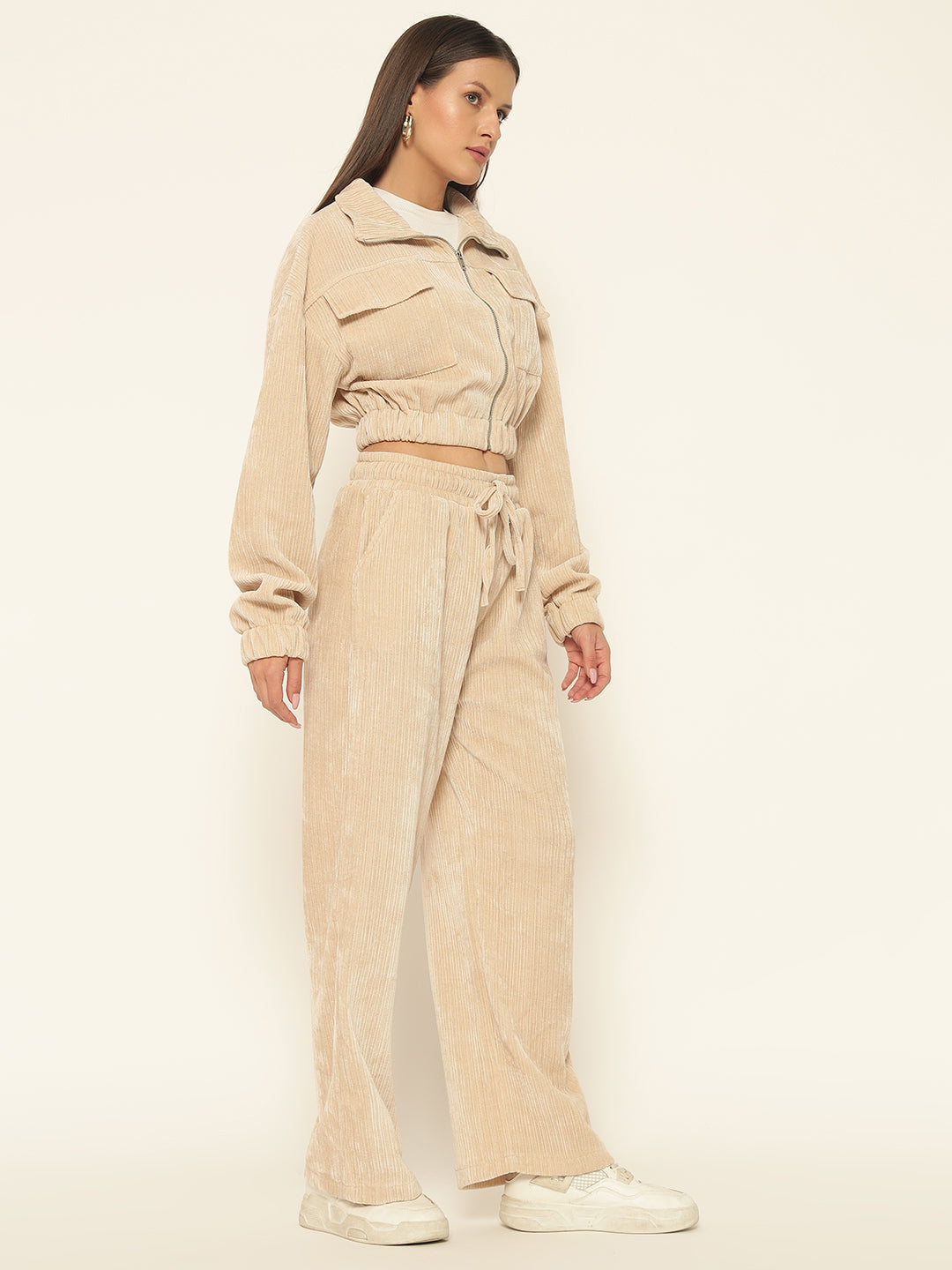 UTILITY WOOLEN COORD BEIGE
