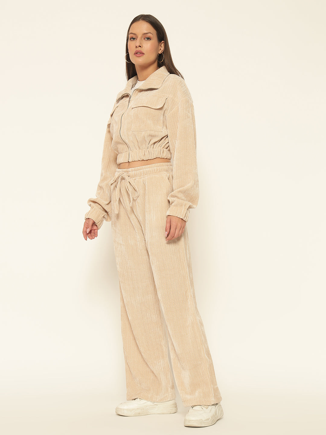 UTILITY WOOLEN COORD BEIGE
