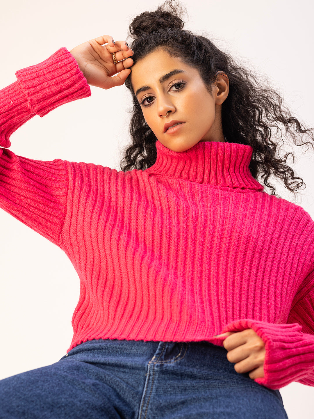 The Hot Pink Highneck