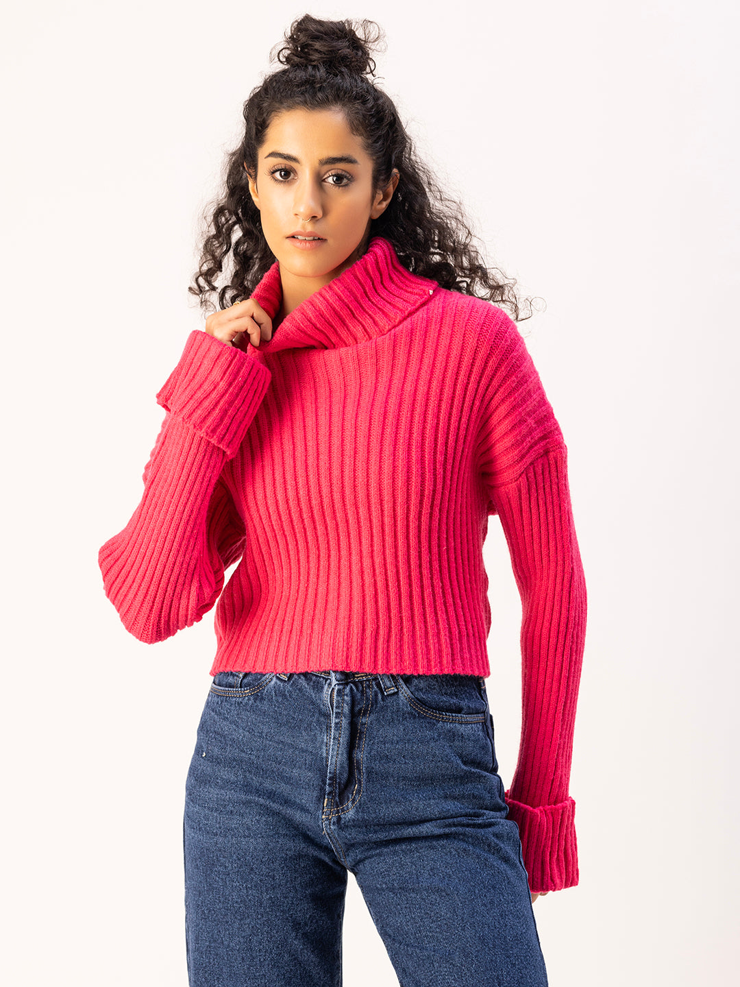 The Hot Pink Highneck