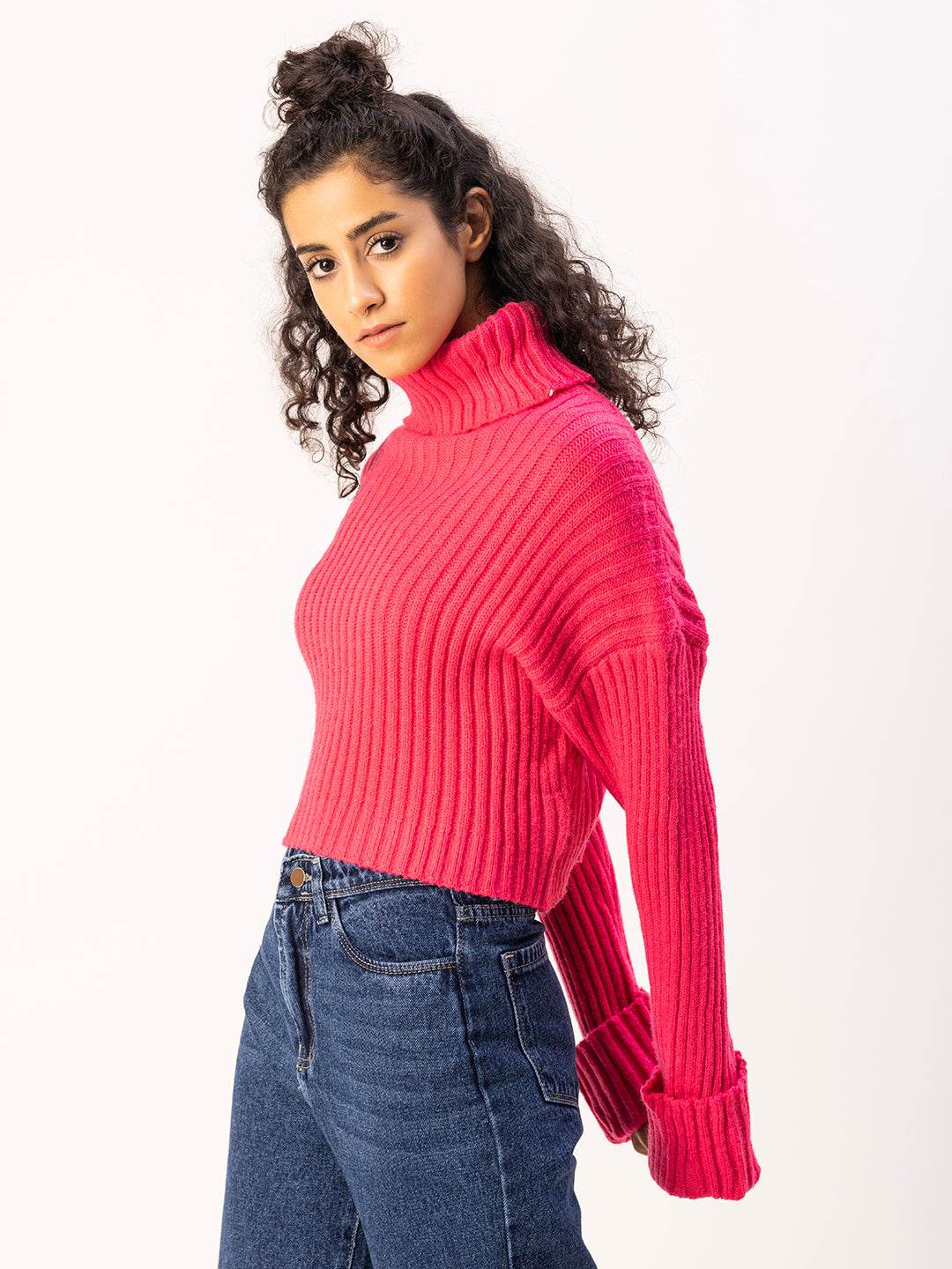 The Hot Pink Highneck