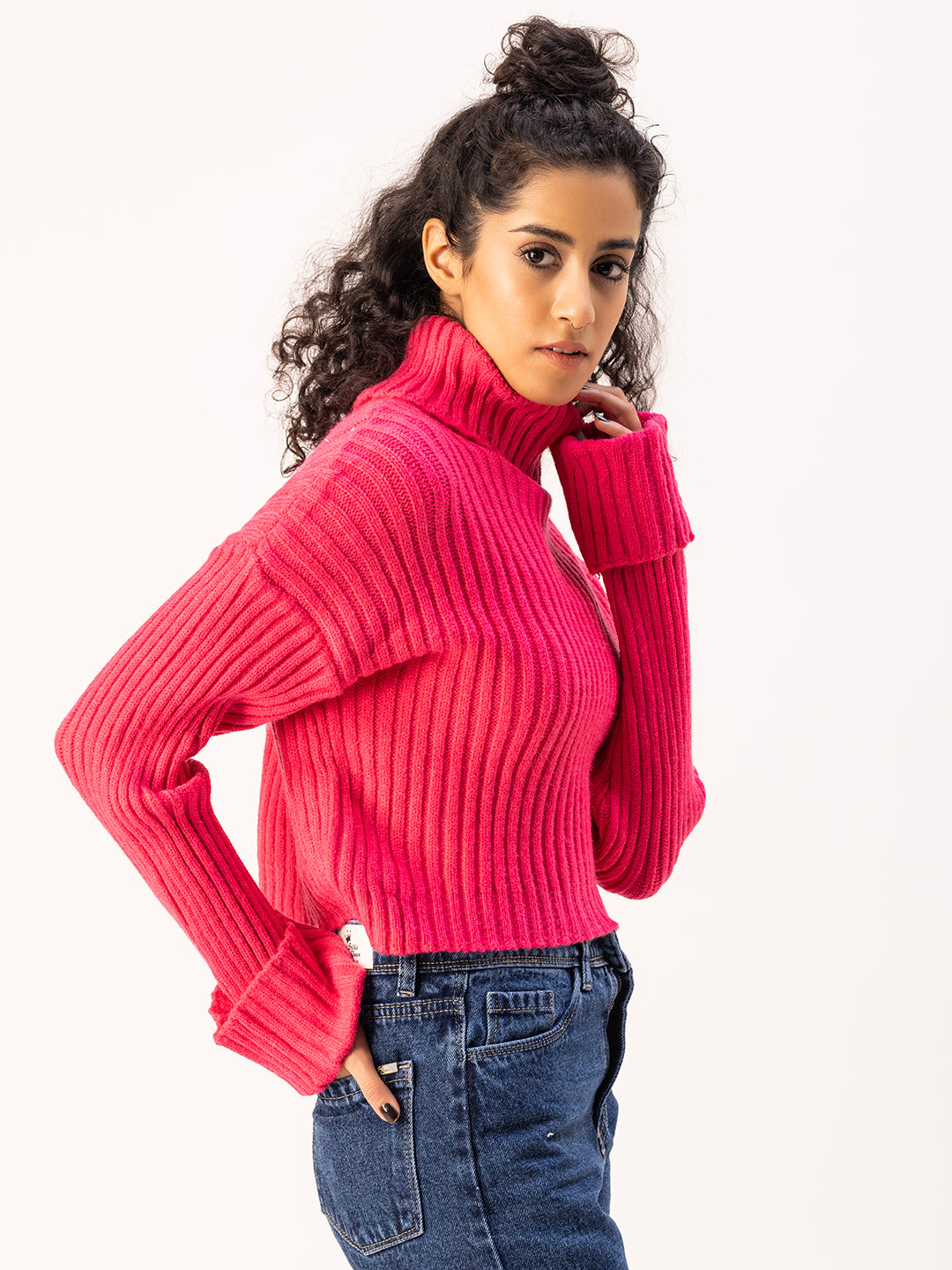 The Hot Pink Highneck