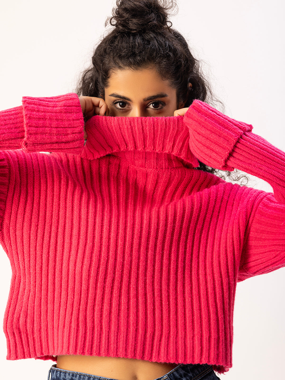 The Hot Pink Highneck