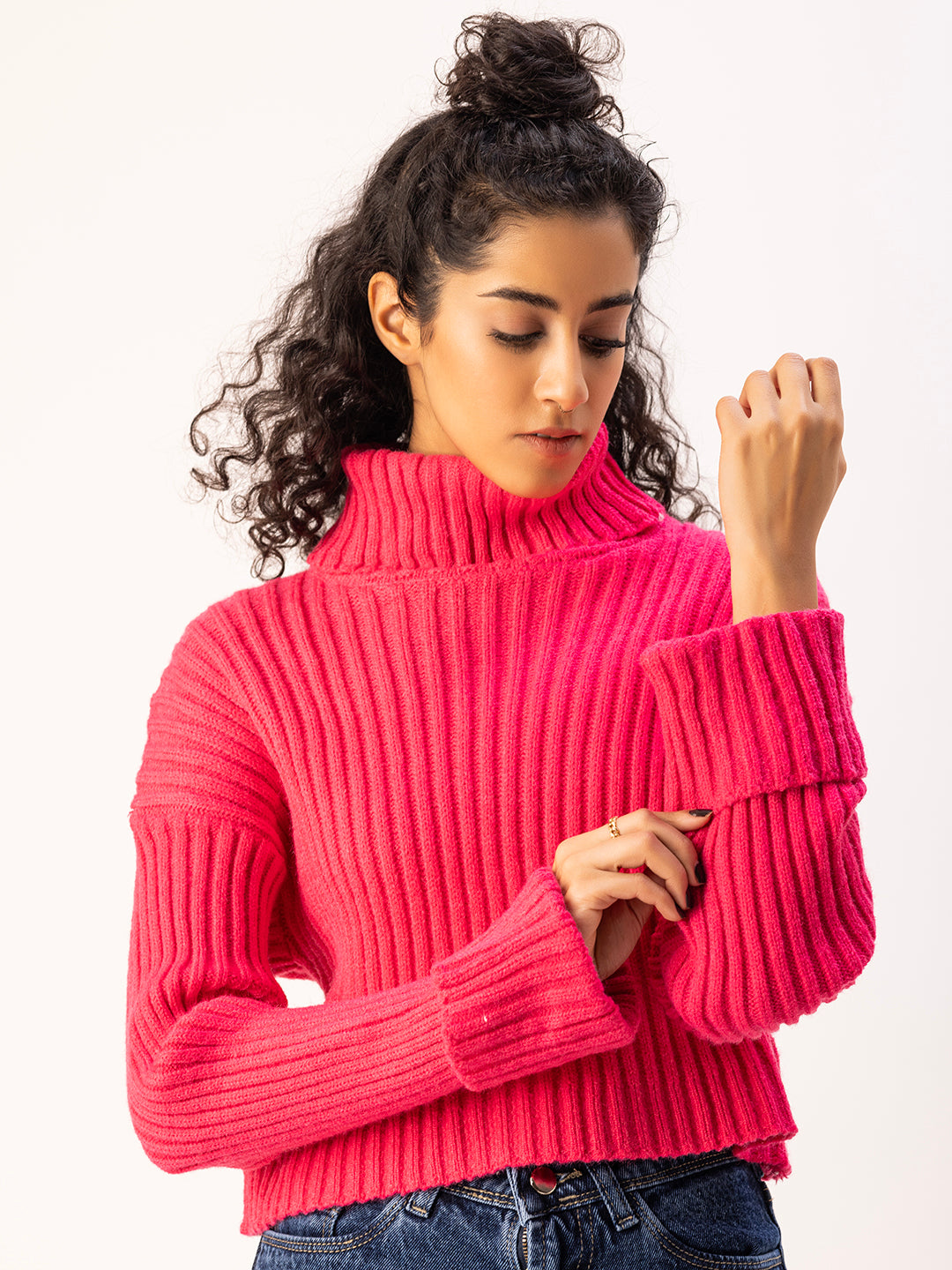 The Hot Pink Highneck