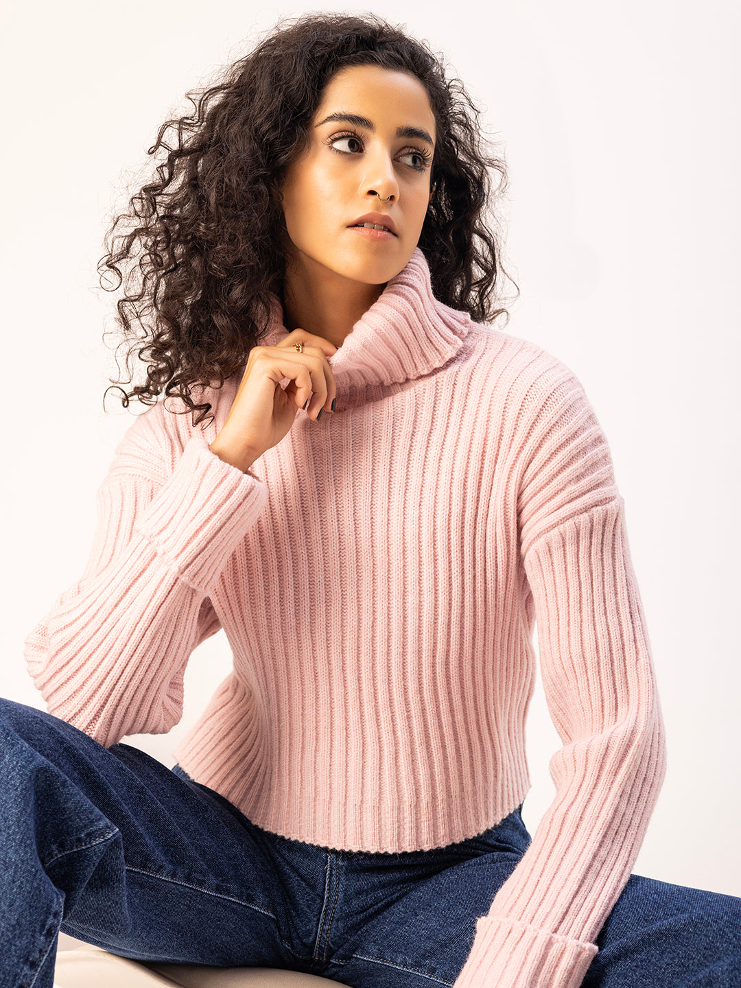 The Baby Pink Highneck