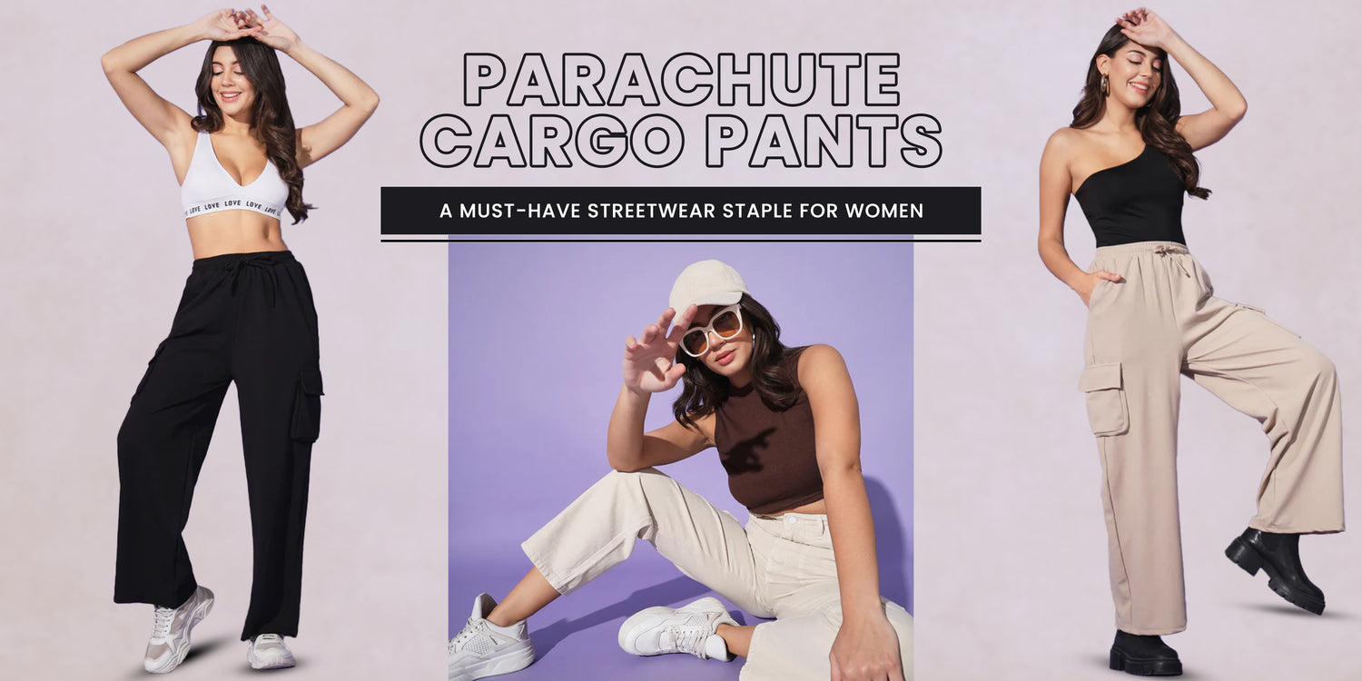 PARACHUTE CARGO CONVERTIBLE JOGGER PANTS: A MUST-HAVE STREETWEAR STAPLE