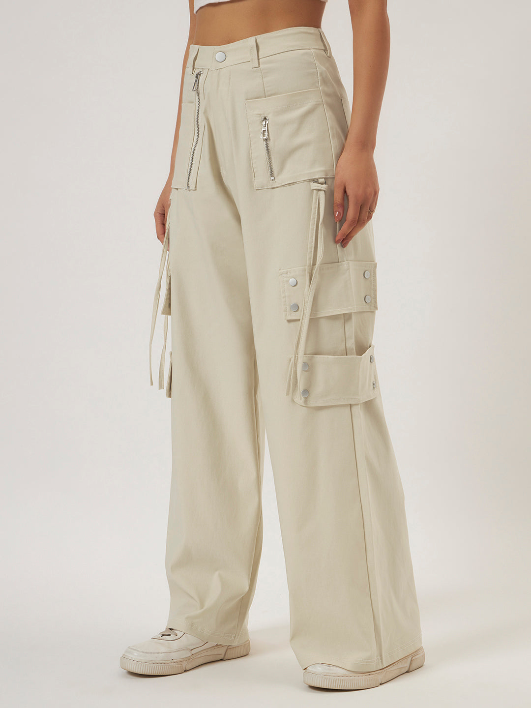 UTILITY STRAIGHT FIT CARGO BEIGE