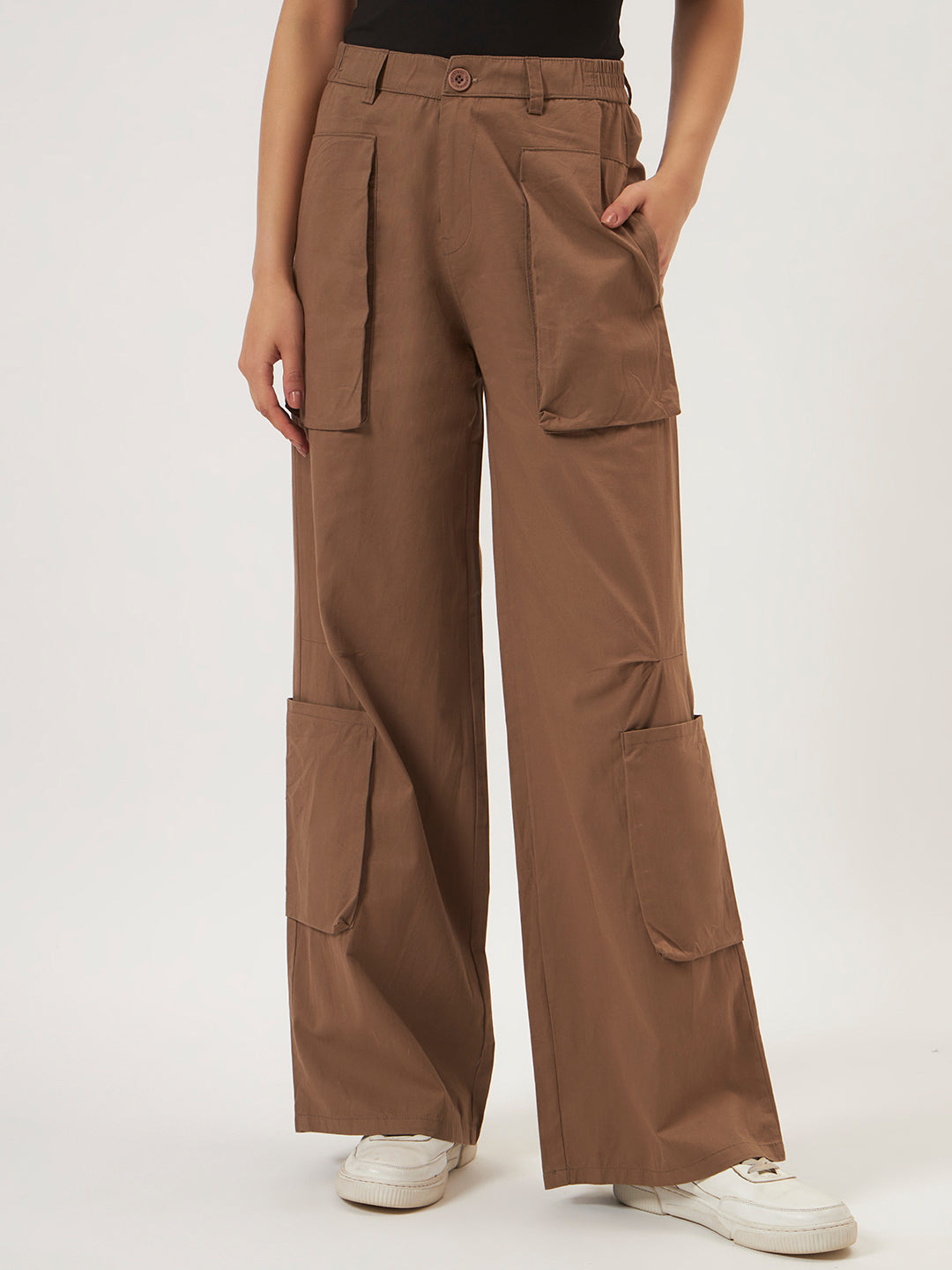 SIDECHICS NOMAD PAPER COTTON CARGO BROWN