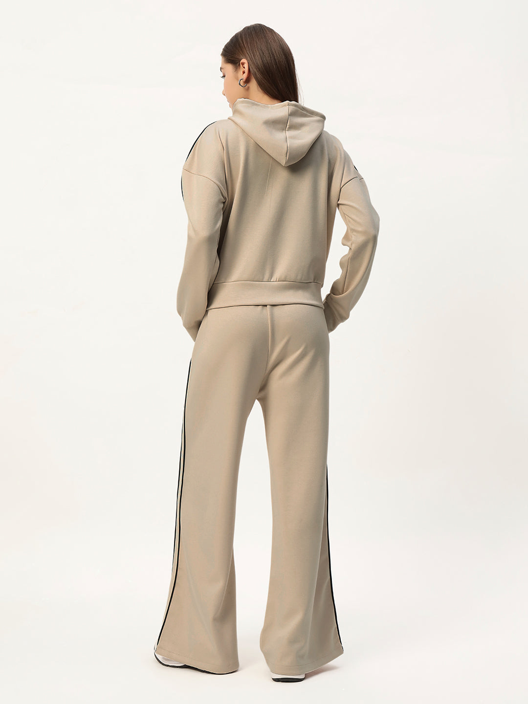 COMFY STREET CO ORD SET GREIGE