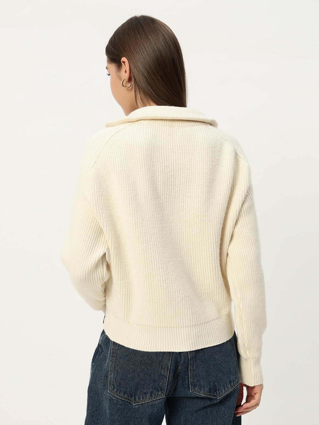 PREMIUM KNIT WHITE JUMPER