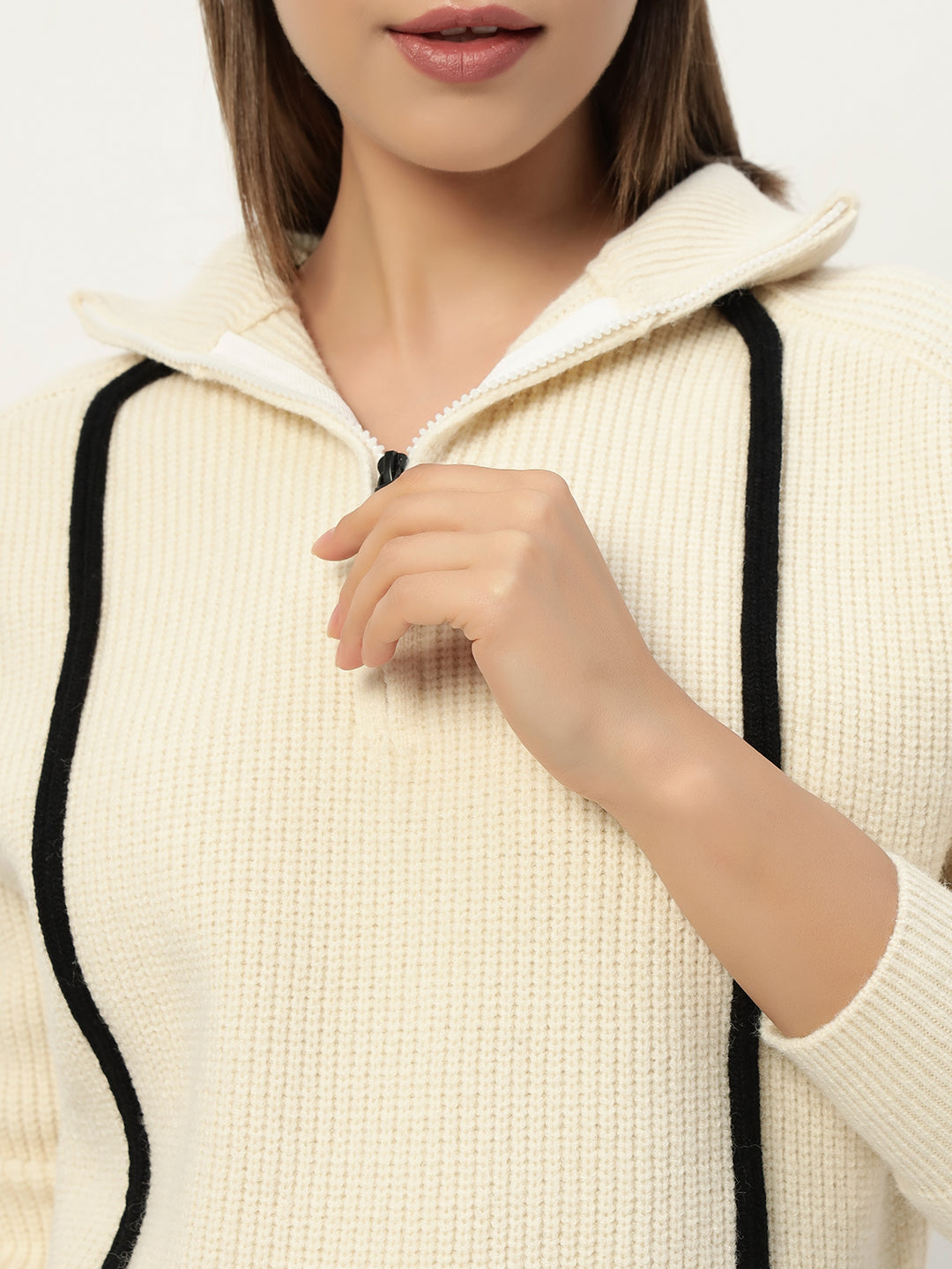 PREMIUM KNIT WHITE JUMPER