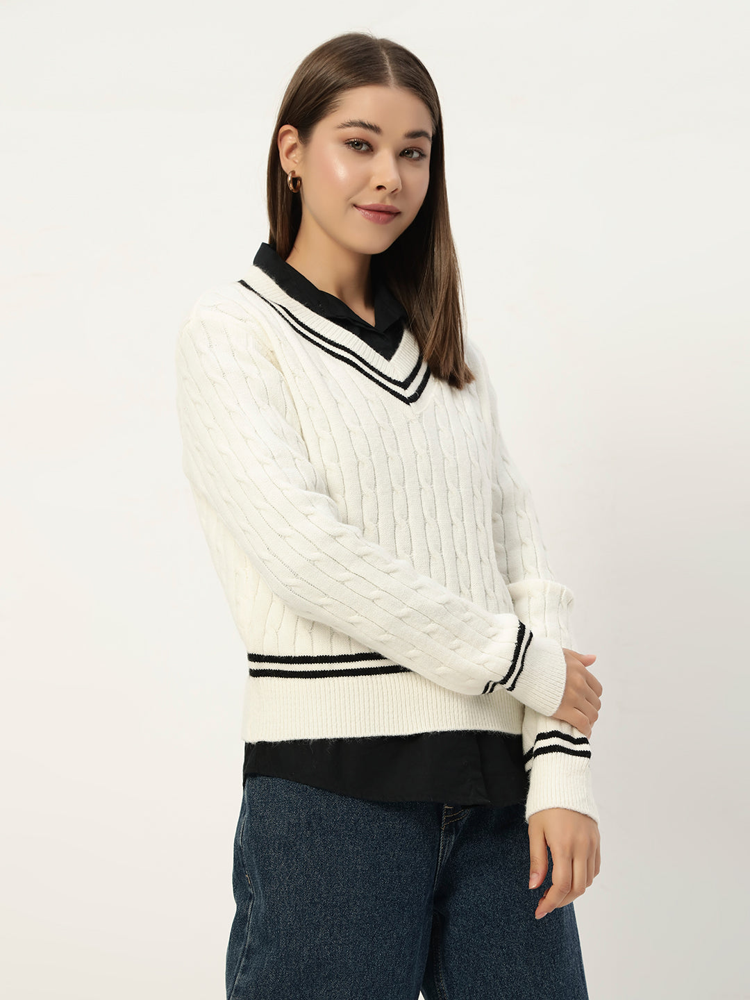 OLDSKOOL JERSEY JUMPER WHITE
