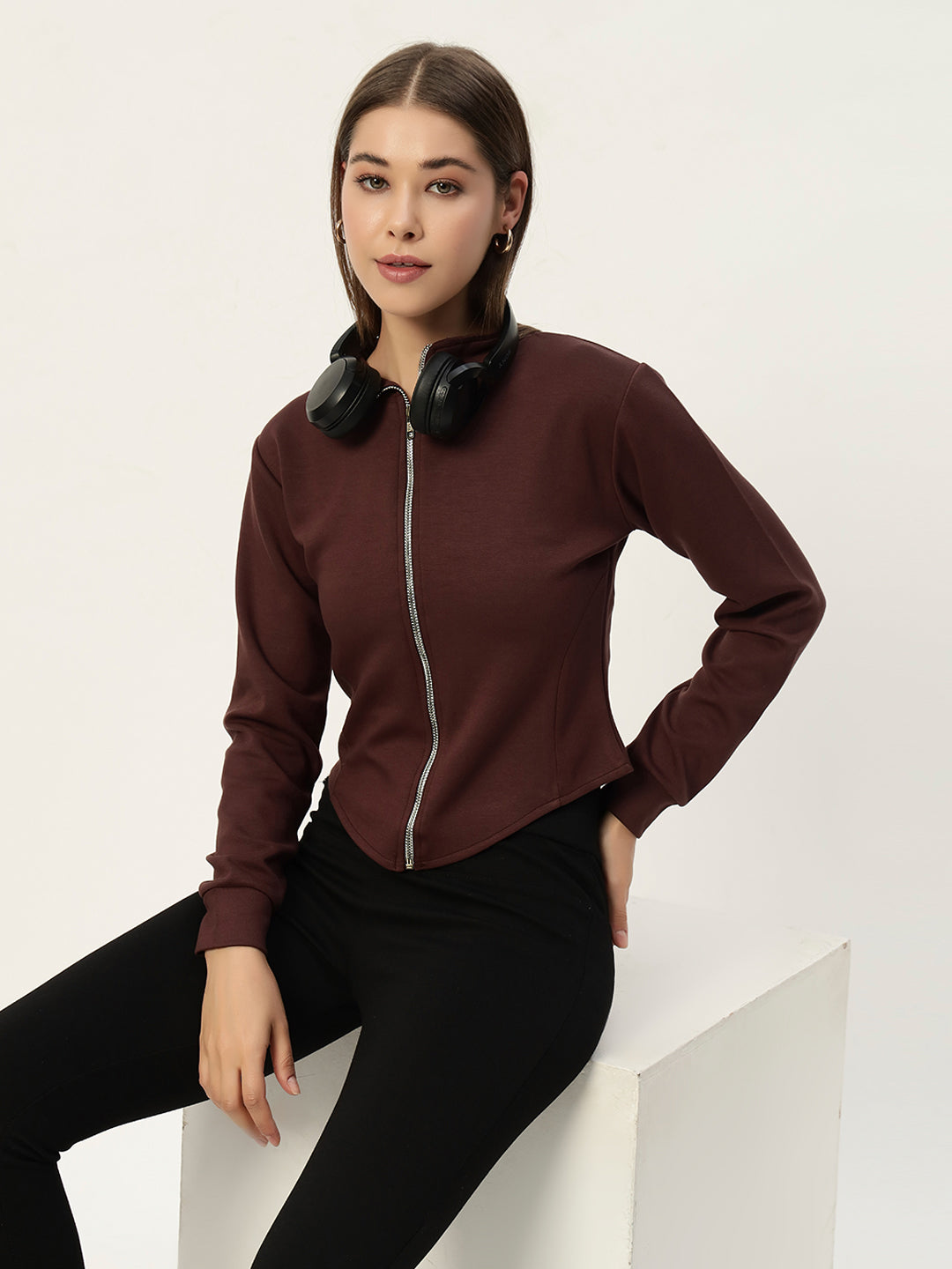 THE SCUBA SCULPTOR JACKET BROWN