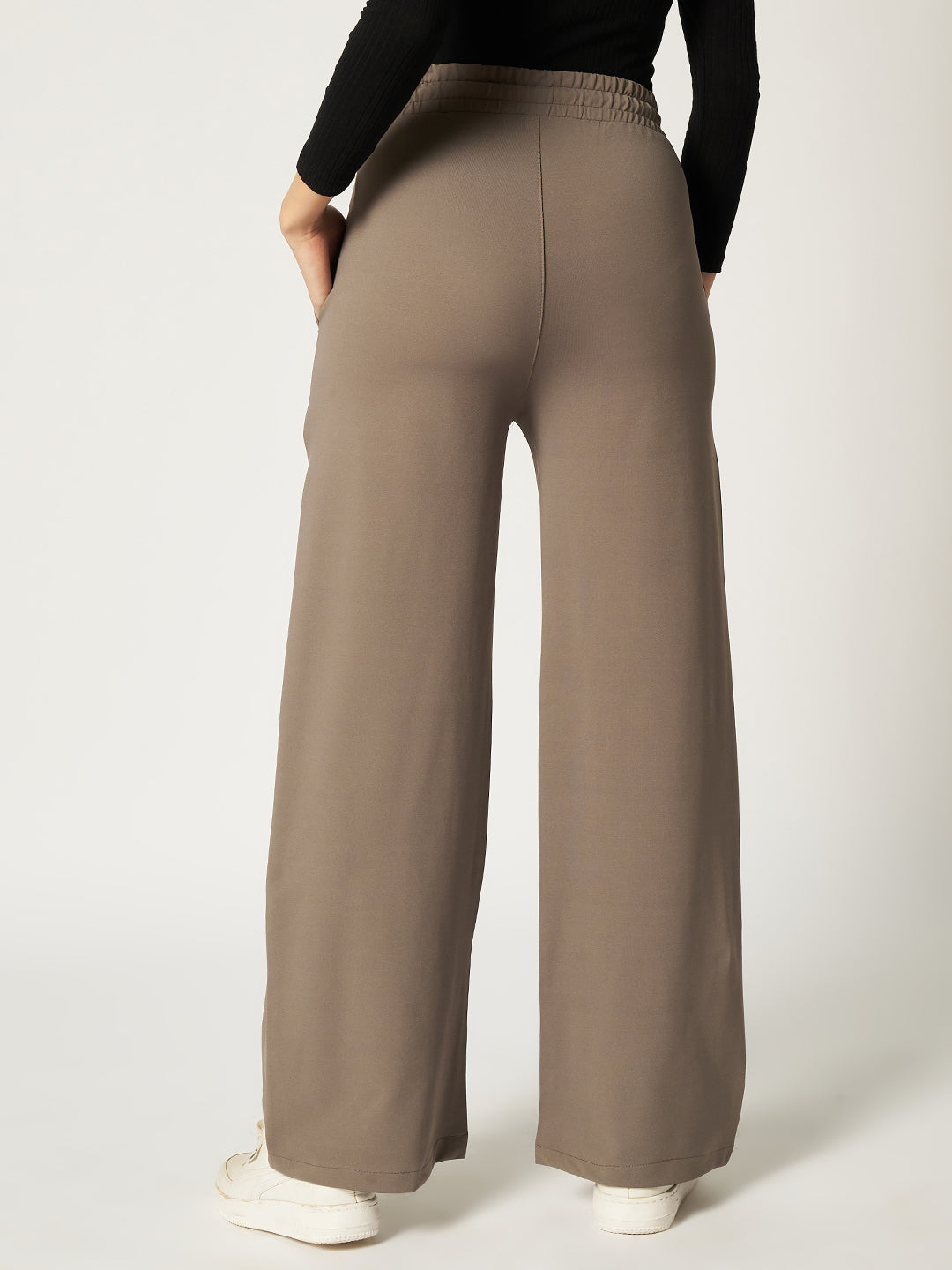 STRAIGHTFIT COTTON LOWER-ASH BROWN